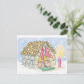 Carte Postale Conception de souris maison® (Debout devant)