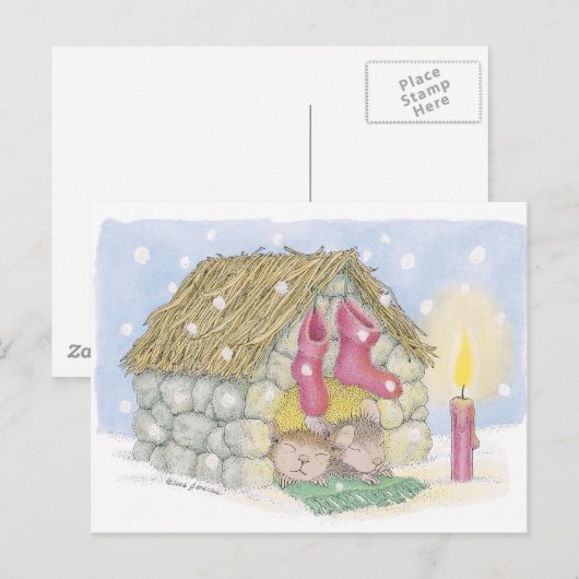 Carte Postale Conception de souris maison® (Devant / Derrière)