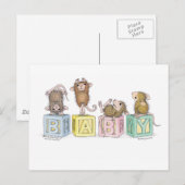 Carte Postale Conception de souris maison® (Devant / Derrière)