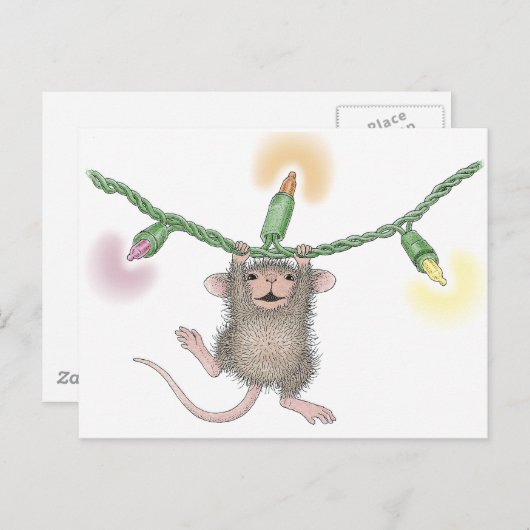 Carte Postale Conception de souris maison® (Devant / Derrière)