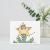 Carte Postale Conception de souris maison® (Debout devant)