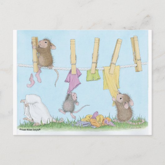 Carte Postale Conception de souris maison® (Devant)