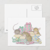 Carte Postale Conception de souris maison® (Devant / Derrière)