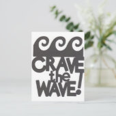 Carte Postale conception de surfer (Debout devant)