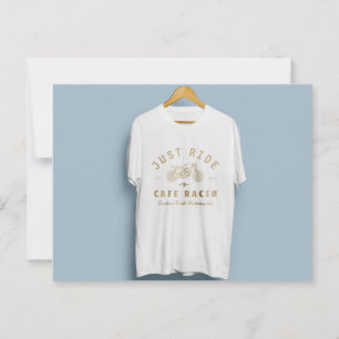 Carte Postale conception de t-shirt avec un beau logo
