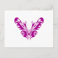Conception de tatouage papillon tribal