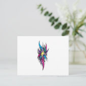 Carte Postale Conception de tatouage Star Tails (Debout devant)