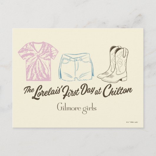 Carte Postale Conception de tenue de Lorelai Chilton de Gilmore  (Devant)