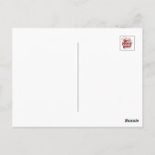 Carte Postale Conception de texte approuvée par le meilleur ami (Dos)