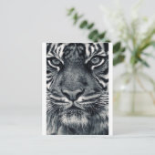 Carte Postale conception de tiger (Debout devant)