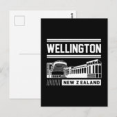 Carte Postale Conception de typographie moderne à Wellington Nou (Devant / Derrière)