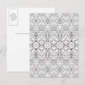 Carte Postale Conception de Zendoodle Tribal (Devant / Derrière)