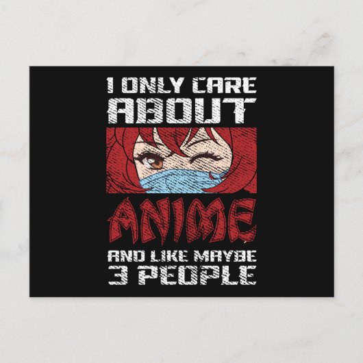 Carte Postale Conception des devis | Je ne m'intéresse qu'à Anim (Devant)