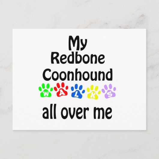 Carte Postale Conception des marches de la colonne de Redbone (Devant)