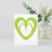 Carte Postale Conception des tongs verts 1 (Debout devant)
