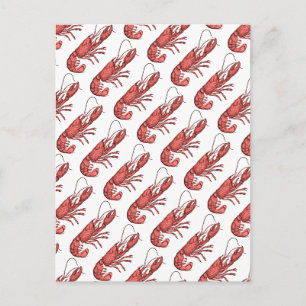 Carte Postale Conception d'image Red Lobster