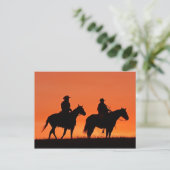 Carte Postale Conception du circuit Sunset Cowboy (Debout devant)
