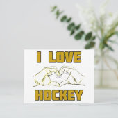 Carte Postale conception du hockey (Debout devant)