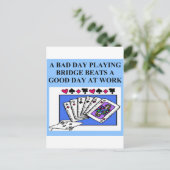 Carte Postale conception du lecteur de pont dupliqué (Debout devant)