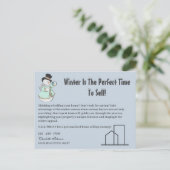 Carte Postale Conception exquise pour l'immobilier saisonnier d' (Debout devant)