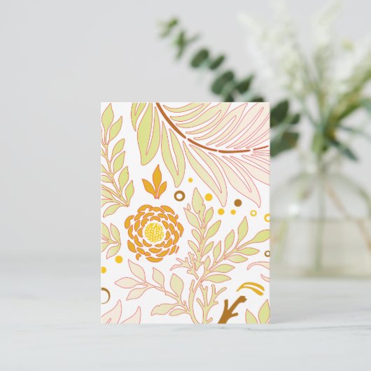 Carte Postale Conception Florale 19 (Debout devant)