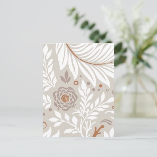 Carte Postale Conception Florale 25 (Debout devant)