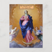 Carte Postale Conception Immaculée (Devant)