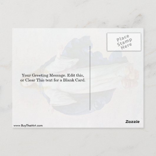 Carte Postale Conception Immaculée Par Zurbaran De Francisco (Dos)