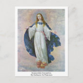 Carte Postale Conception Immaculée Par Zurbaran De Francisco (Devant)