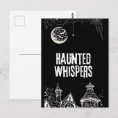 Carte Postale Conception Joyeux Halloween (Devant / Derrière)