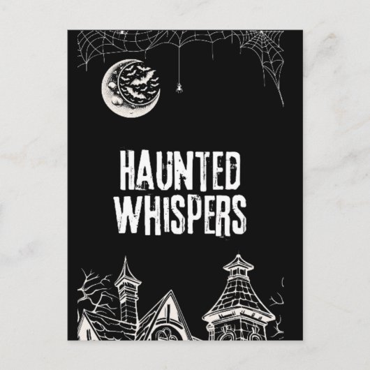 Carte Postale Conception Joyeux Halloween (Devant)