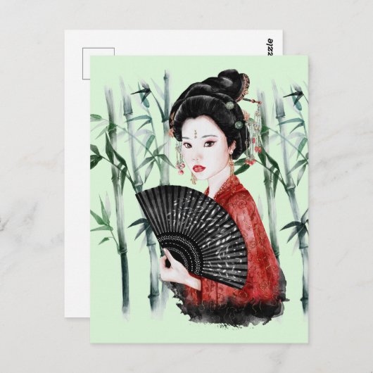 Carte Postale Conception Okinawa Series 40 (Devant / Derrière)