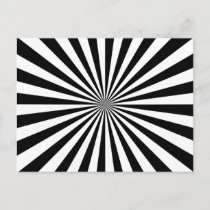 Carte Postale Conception optique de la roue de tournage par écla