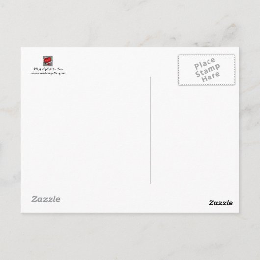 Carte Postale Conception originale par Madart "Twisting Love" (Dos)