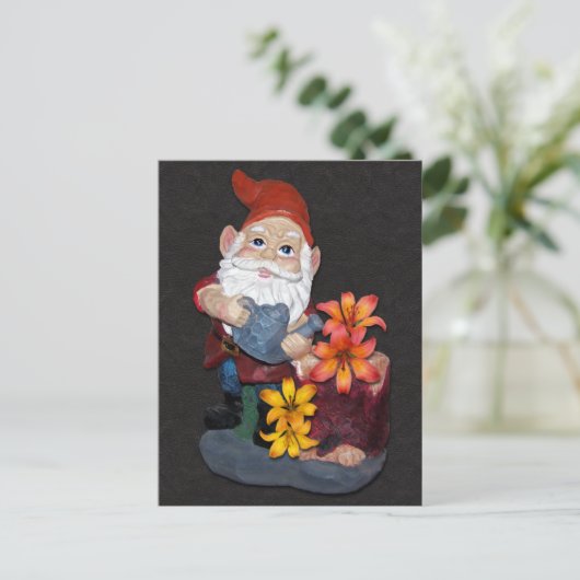 Carte Postale Conception photo Gnome (Debout devant)