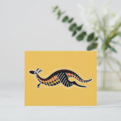 Carte Postale Conception pointillée Kangaroo (Debout devant)