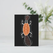Carte Postale Conception pointillée Platypus (Debout devant)