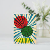 Carte Postale Conception poster vintage (Debout devant)