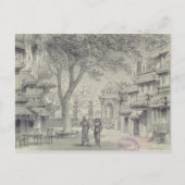 Carte Postale Conception pour l'Acte II de l'opéra "Lakme" (Devant)