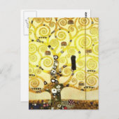 Carte Postale Conception pour les Stocletfries - Arbre de vie (Devant / Derrière)