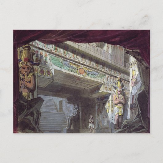 Carte Postale Conception pour "The Magic Flute" de Mozart (Devant)