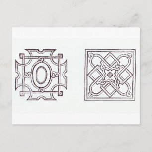 Carte Postale Conception pour un jardin à noeud, de 'The Country