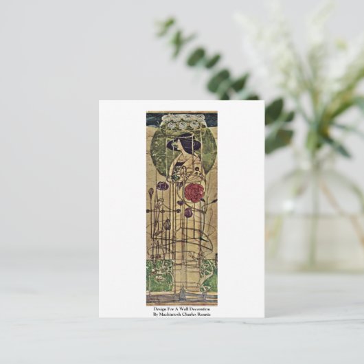 Carte Postale Conception Pour Une Décoration Murale (Debout devant)