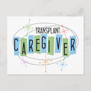 Carte Postale Conception rétro Transplant Aide soignante