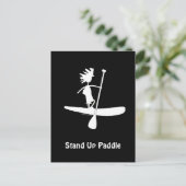 Carte Postale Conception silhouette de la pédale (Debout devant)