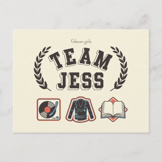 Carte Postale Conception Team Jess Gilmore Girls (Devant)