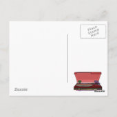 Carte Postale Conception Tourne-disque (Dos)