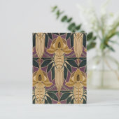 Carte Postale Conception vintage de prunes (Debout devant)