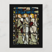 Carte Postale conception William Morris, tous les saints, (Devant)