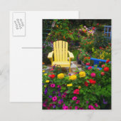 Carte Postale Conceptions de jardin dans notre jardin Sammamish, (Devant / Derrière)
